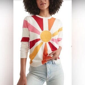 Marine Layer Exploded Sun Icon Crewneck size XL. Worn once.